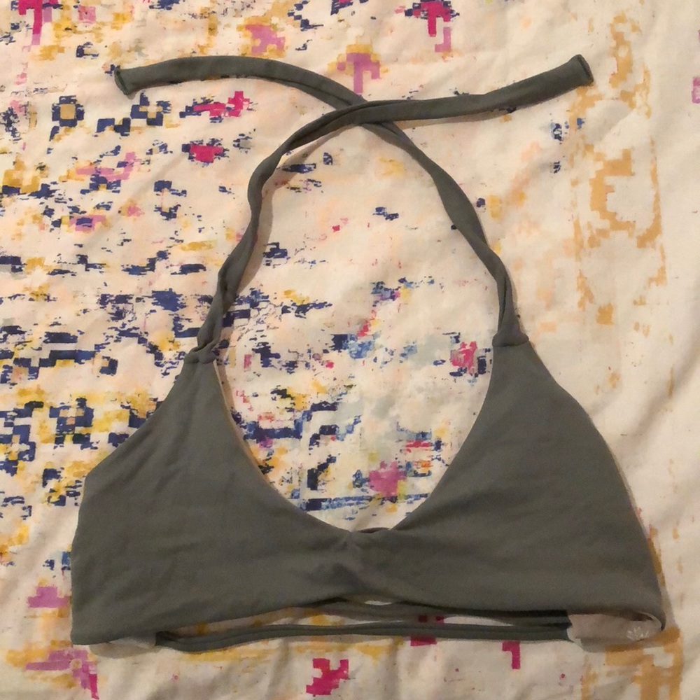 Olive green bikini top!